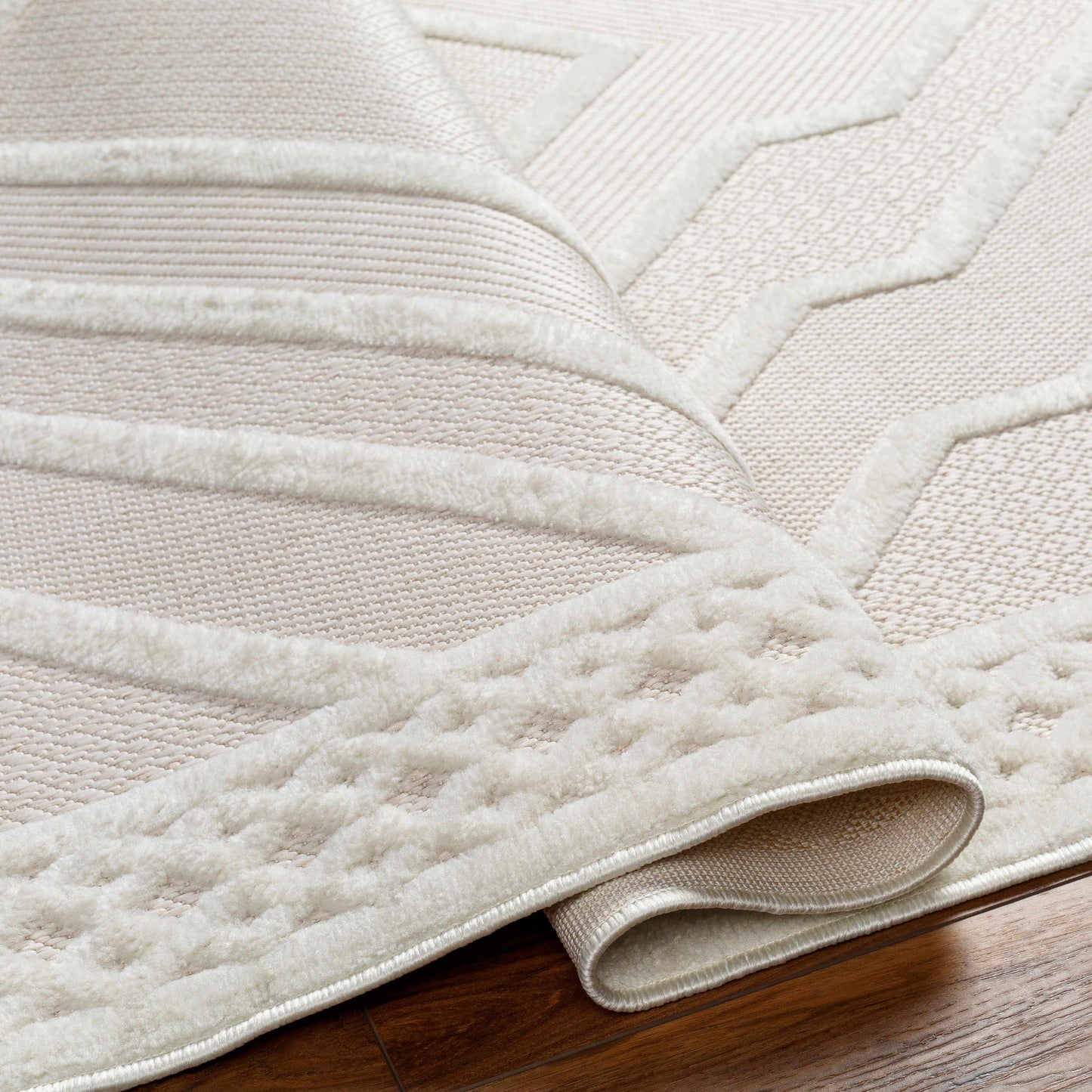 Anja Cream Outdoor Rug - Clearance-4