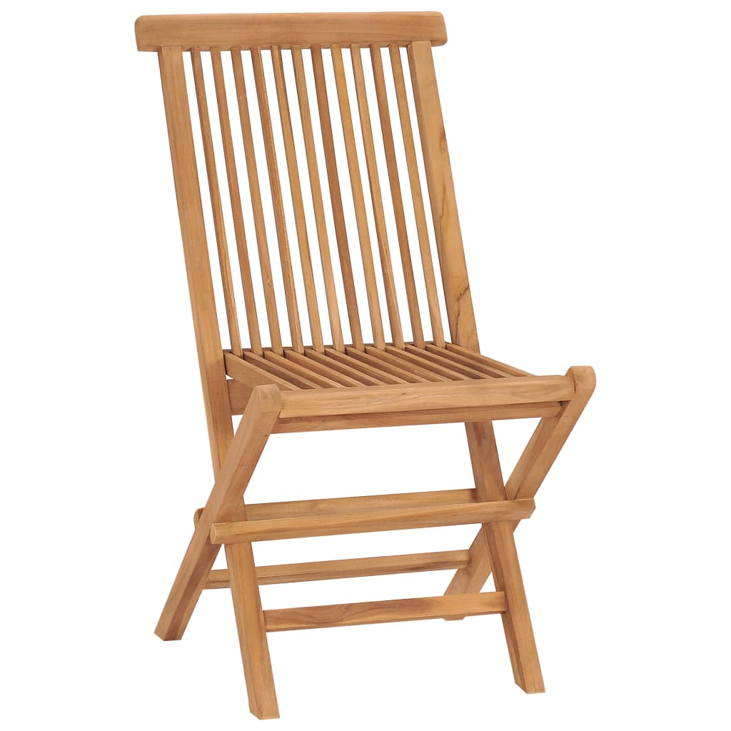 vidaXL 3 Piece Patio Dining Set Solid Wood Teak-3
